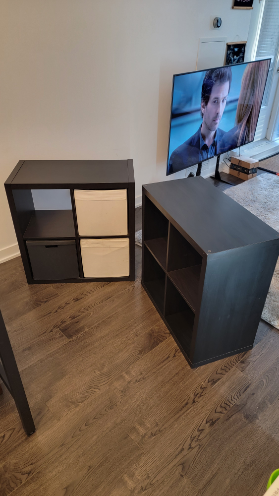 Ikea Kallax Storage Shelves