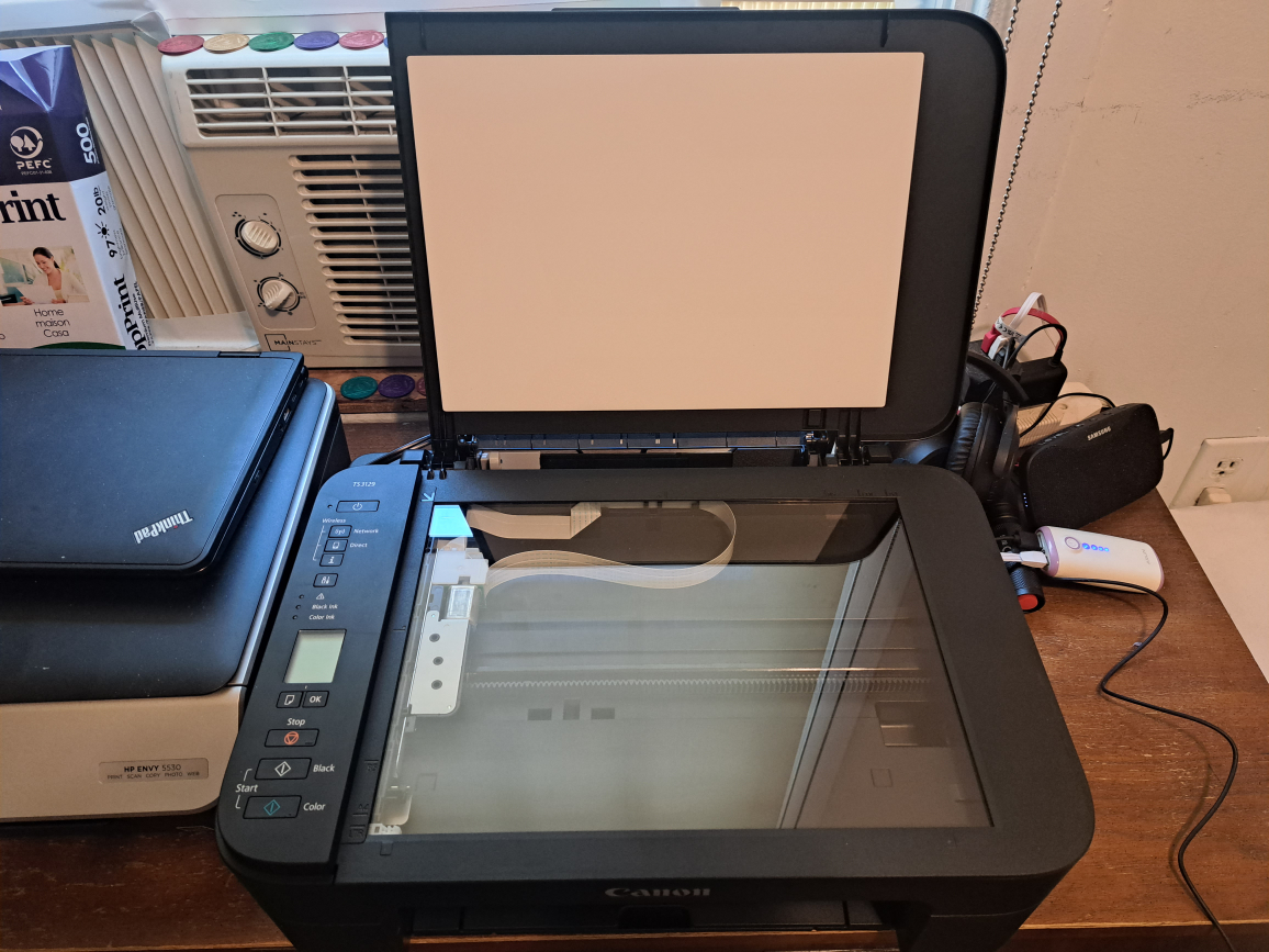 Canon PIXMA TS3129 printer image indicator(2)