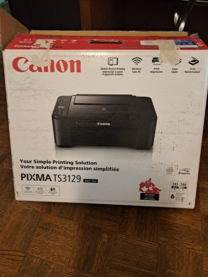 Canon PIXMA TS3129 printer image indicator(4)