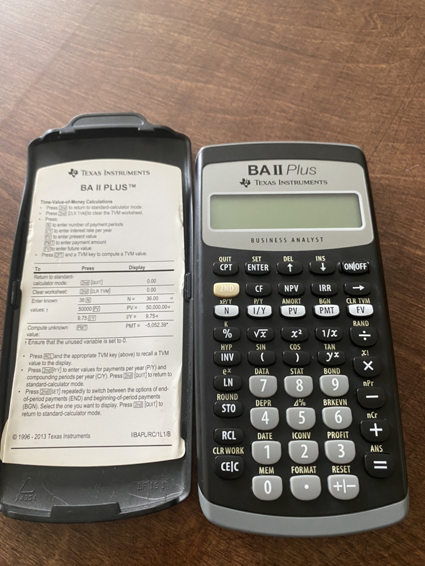 BA 11 calculator thumbnail