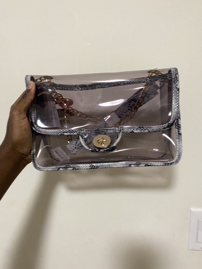 Claire’s Transperent Bag