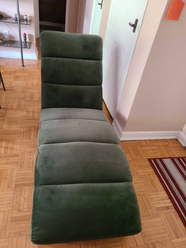 beautiful green velvet love sofa