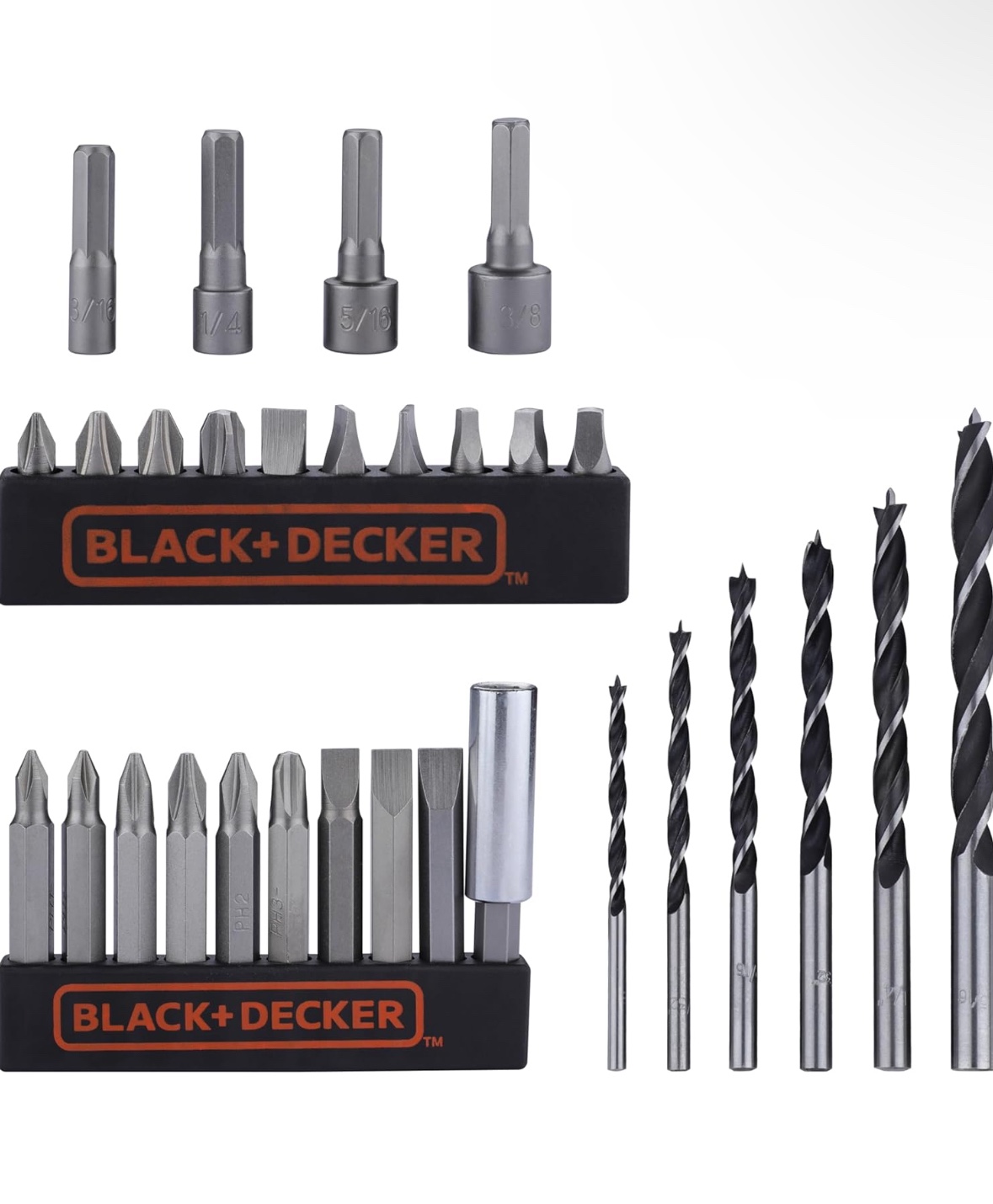 BLACK+DECKER 20V MAX Cordless Drill Kit (LD120VA) , Orange - photo 2