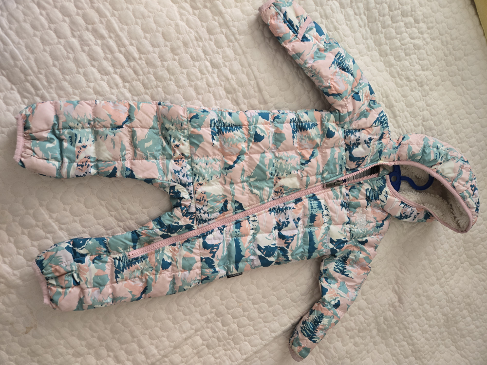 The North Face baby snowsuit 6-12m