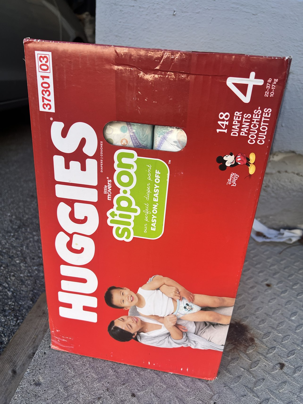 Huggies size 4 148count