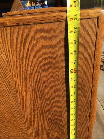 2 x units Solid Composite Wood Stereo Cabinet - photo 3