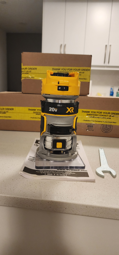 DEWALT 20V Max XR Cordless Router - photo 4