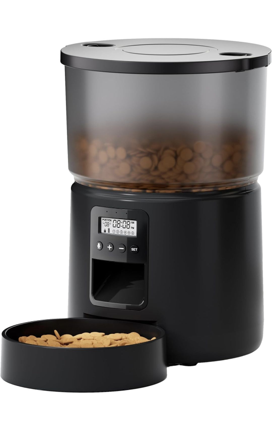 automatic pet food dispenser