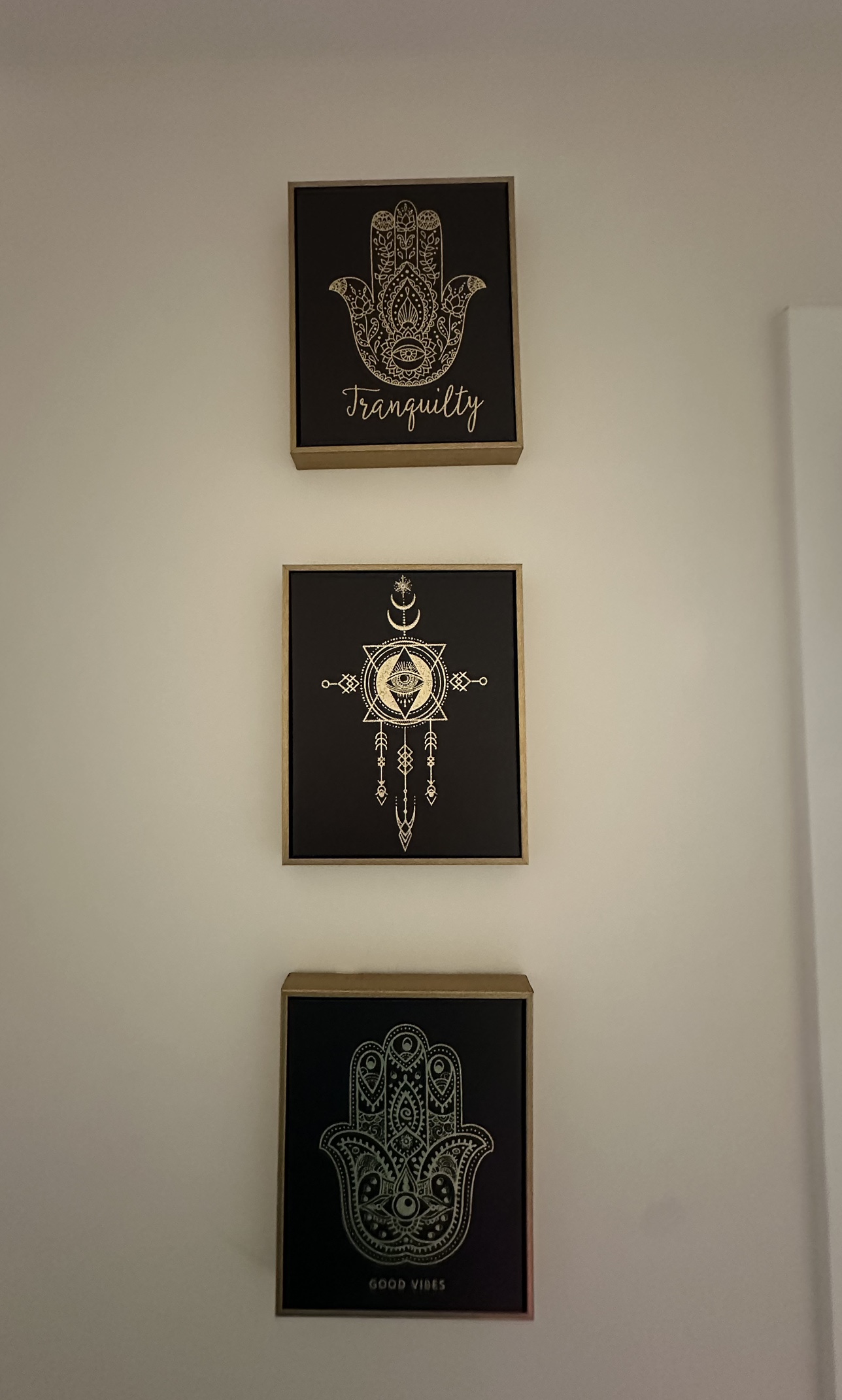 Set of 3 Boho Home Decor