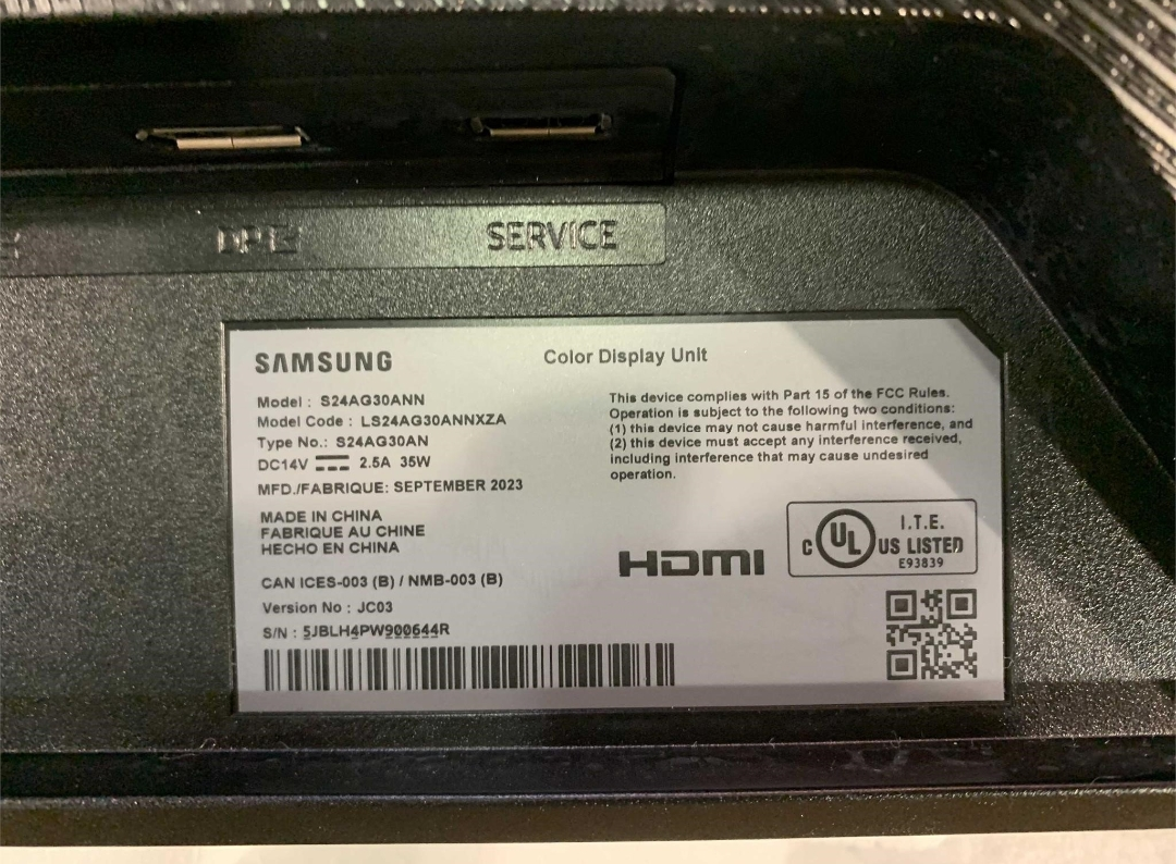 Samsung 24" Odyssey G30A FHD 144 Hz - photo 4