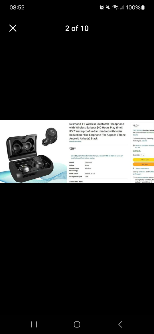 Brand new in ear wireless earphones - photo 2