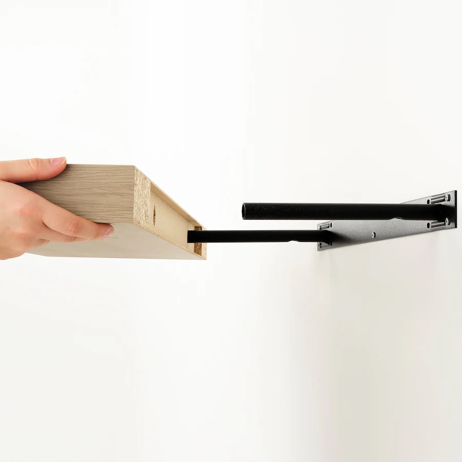 LACK Wall Shelf - White Stained Oak Effect - photo 5