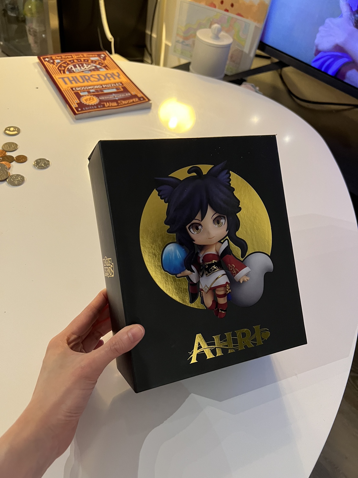 official LoL ahri figurine (NEW, UNOPENED)