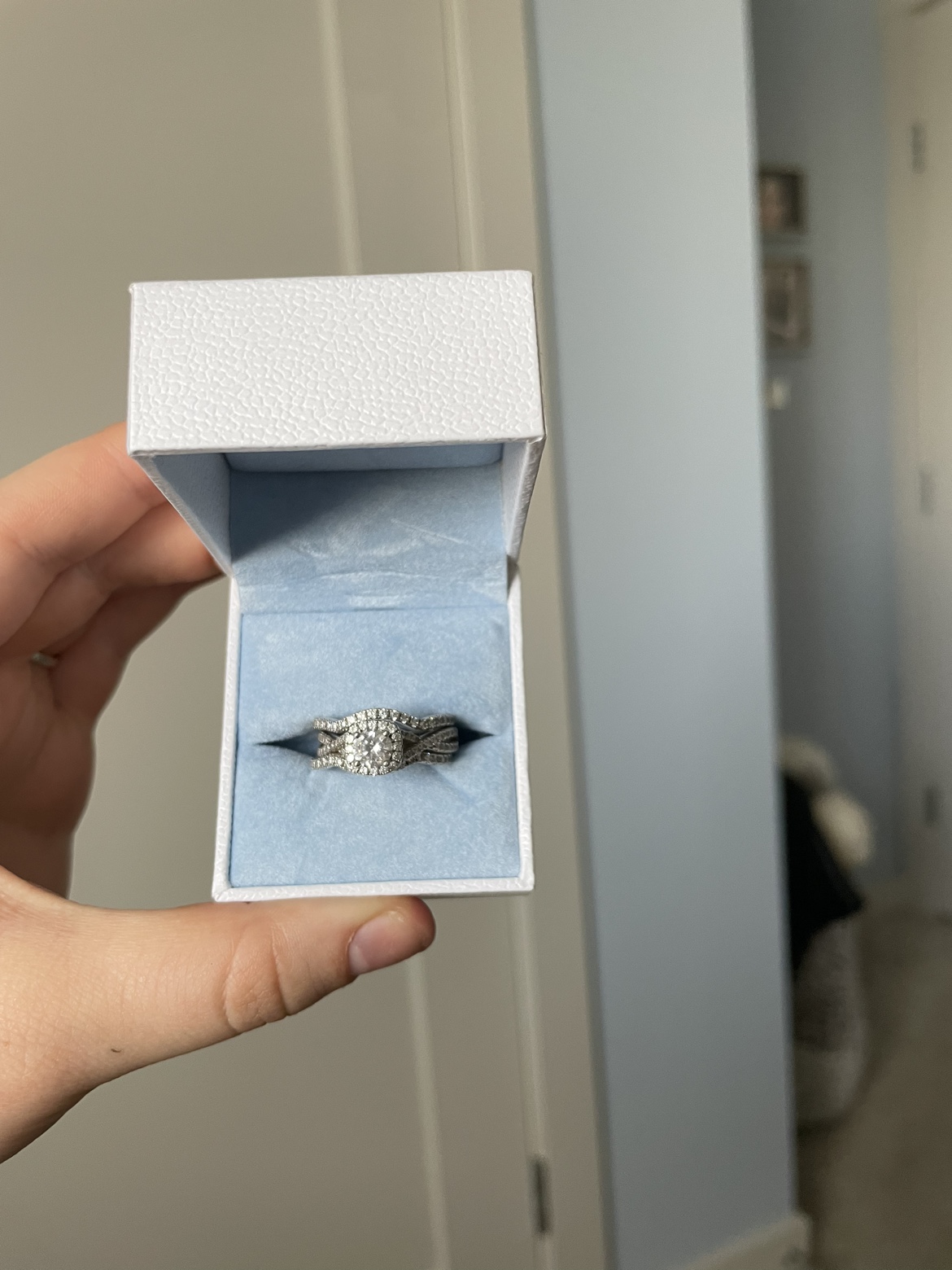 NEWSHE Jewelry engagement ring
