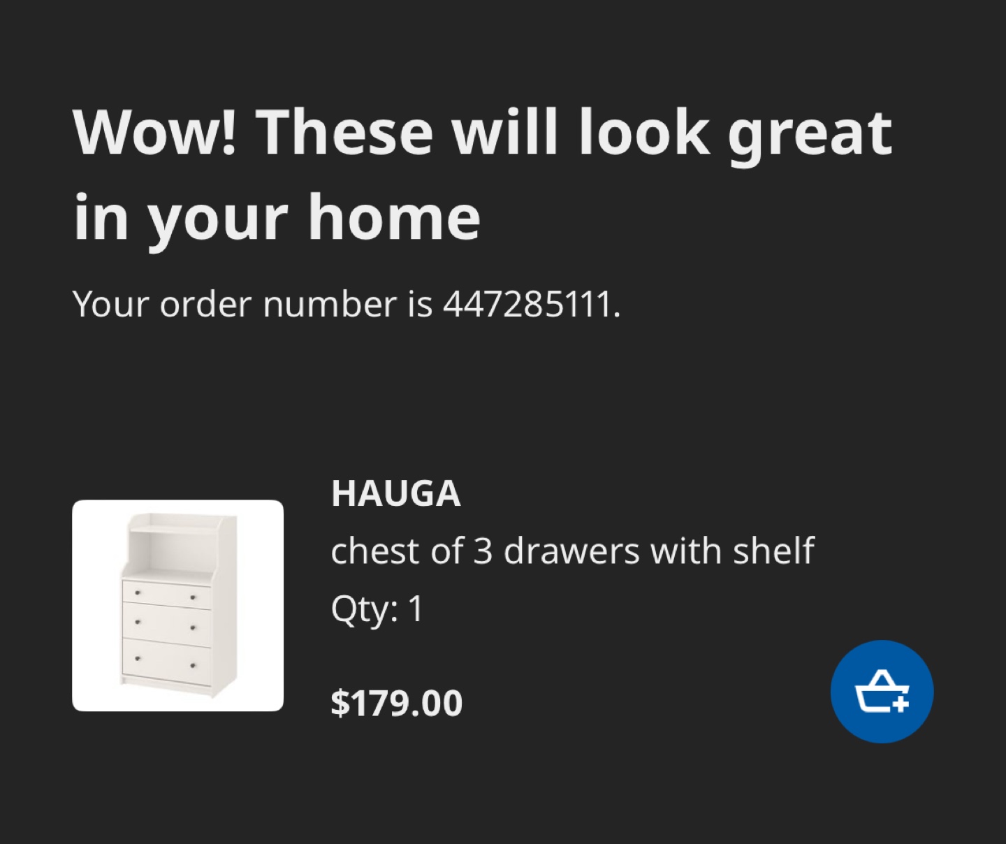IKEA Hauga Dresser - photo 5
