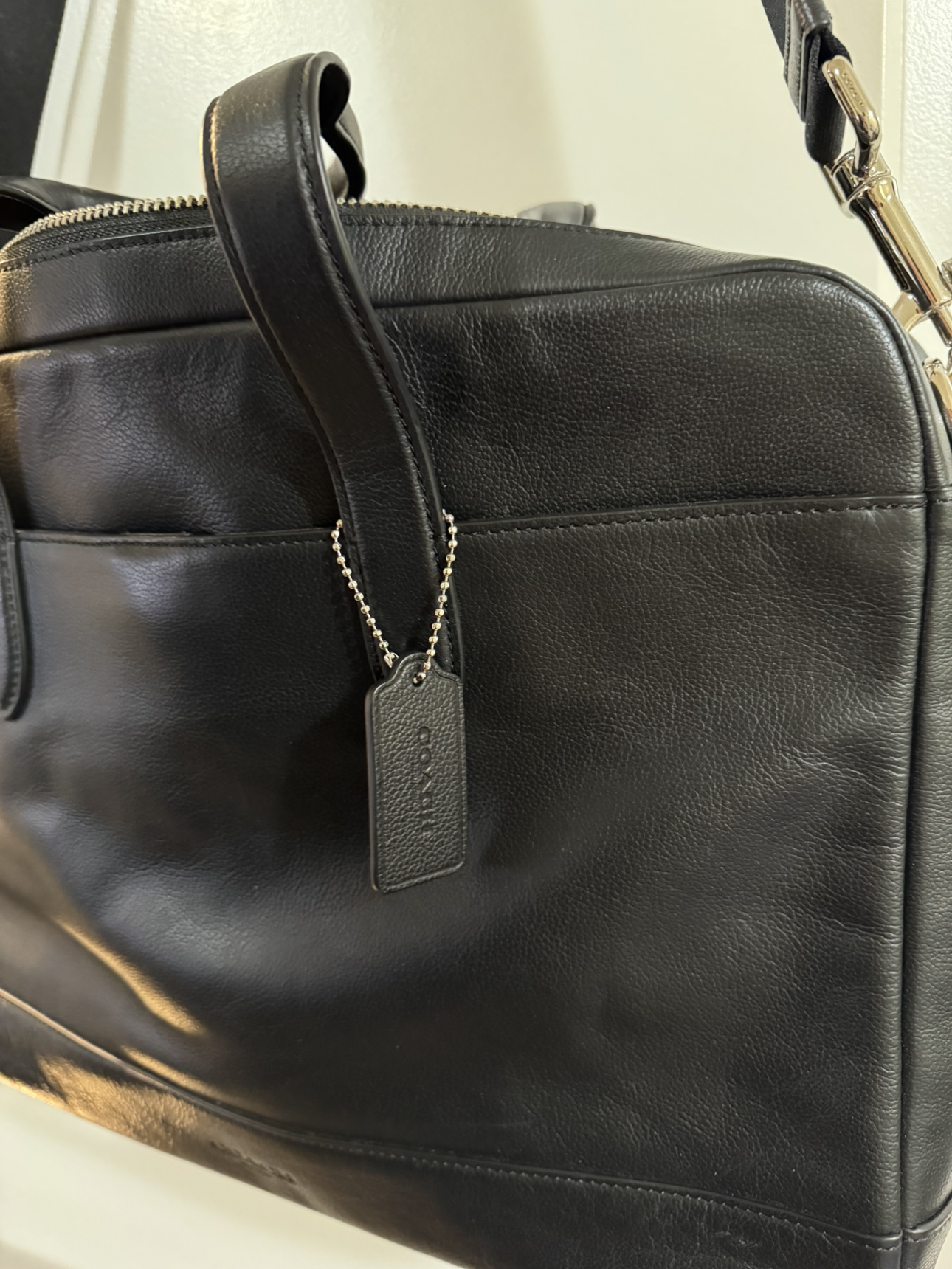 Coach Leather Briefcase - photo 4
