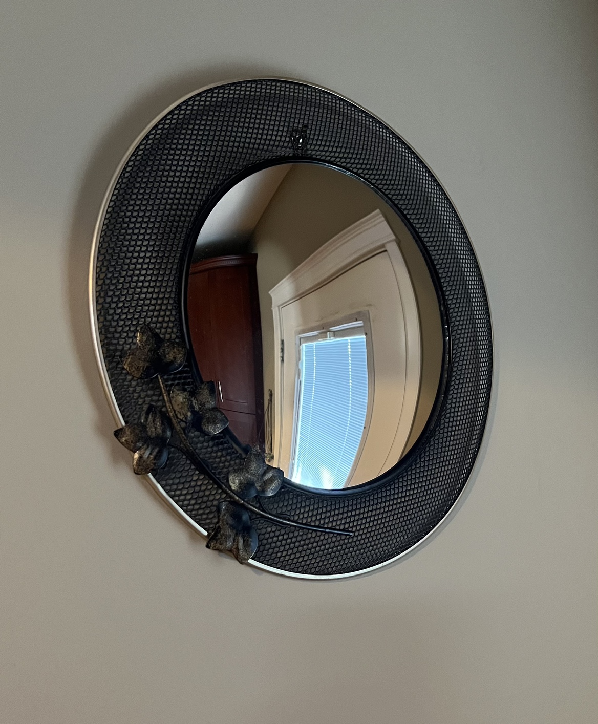 Vintage Convex Round Mirror