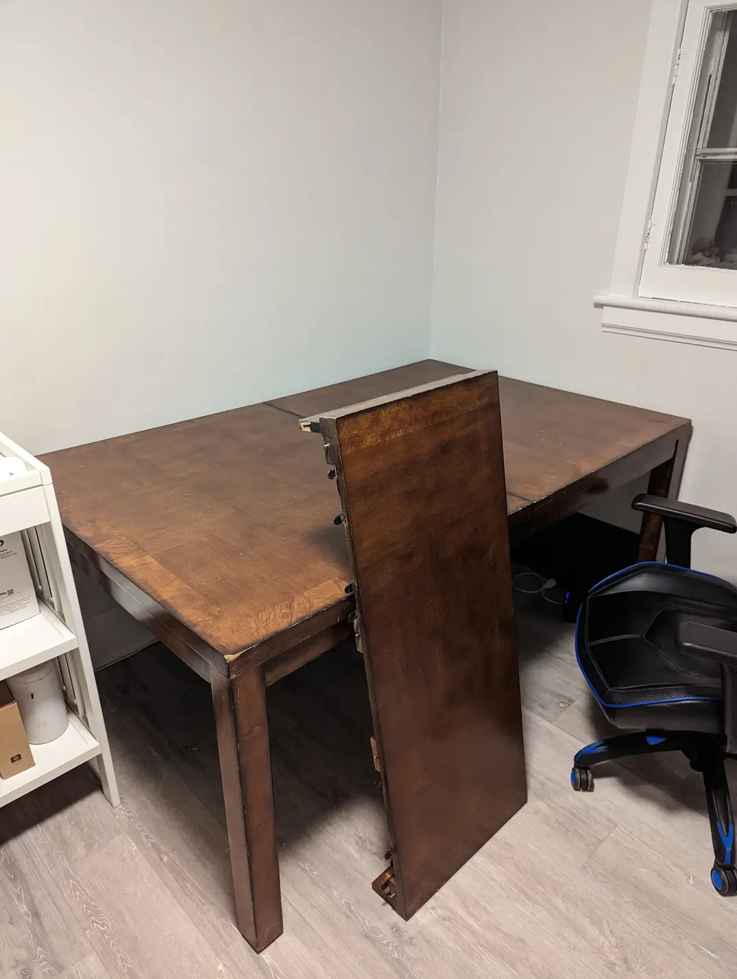 Free Wood dining table 7' - photo 3