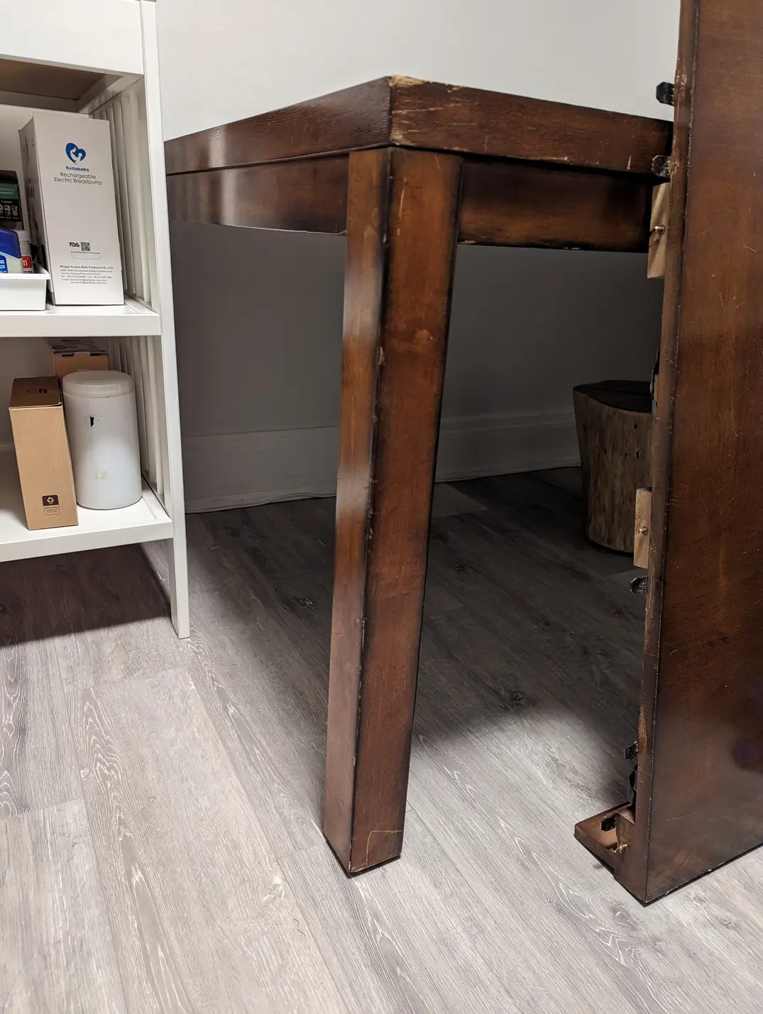 Free Wood dining table 7' - photo 4