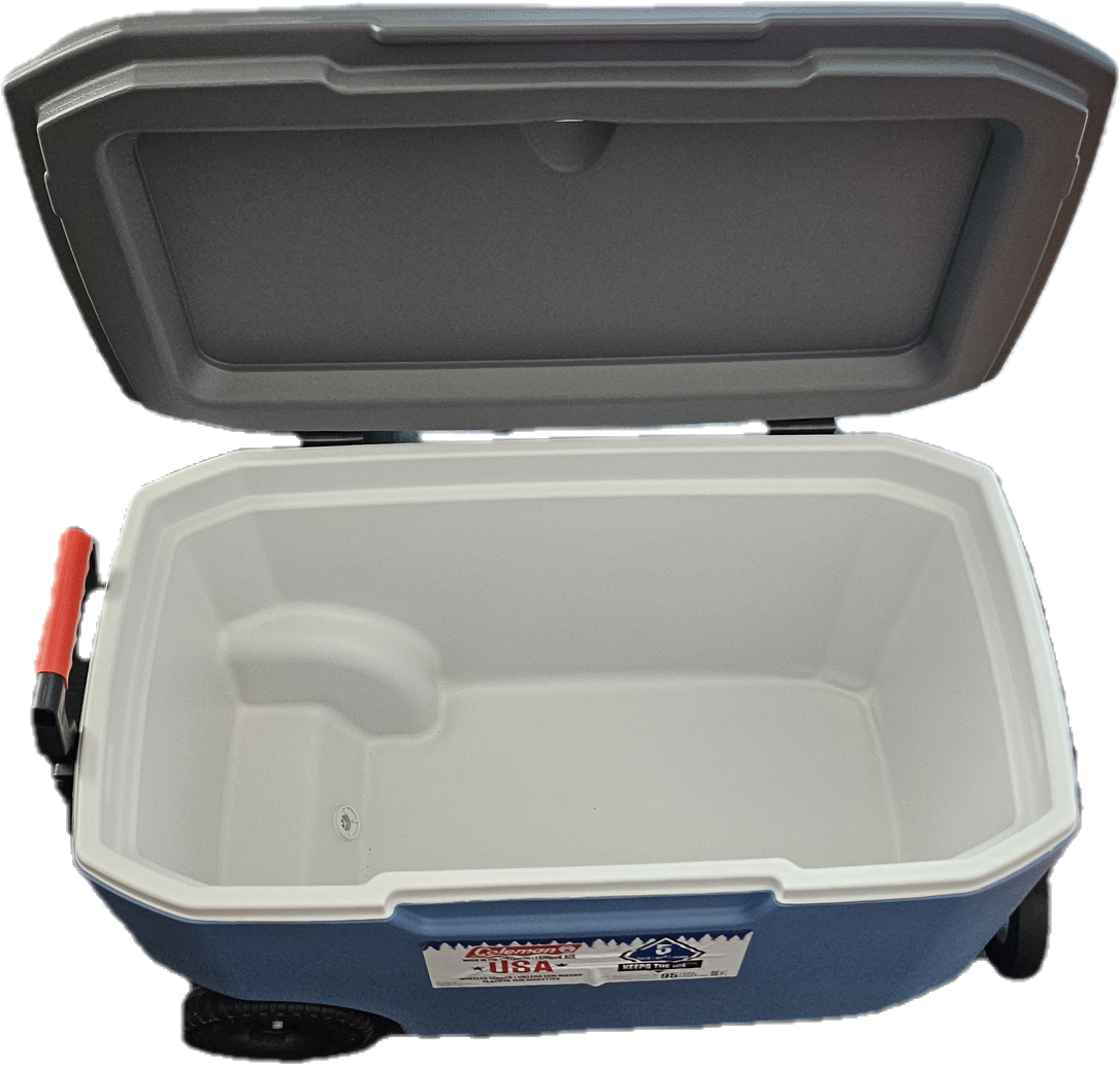 Cooler - Coleman 62QT wheeled cooler image indicator(4)