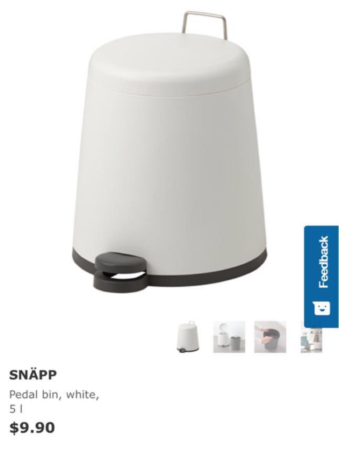 IKEA Unused Garbage Bin $5