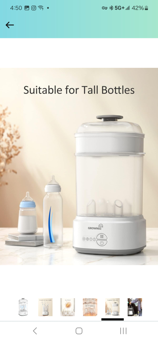Bottle Sterilizer and Dryer - photo 2