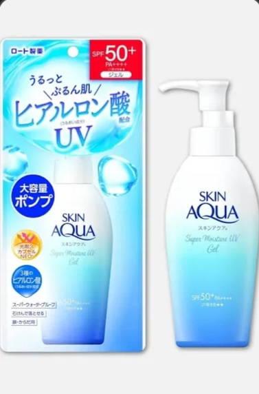 Brand New Skin Aqua Sunscreen Super Moisture Gel SPF 50+ PA++++ thumbnail