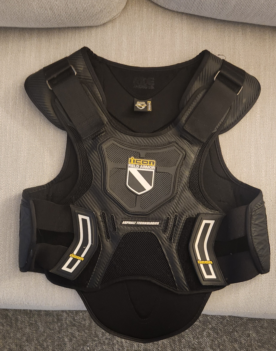 Icon Field Armor (Motorcycle Chest/Back protector) thumbnail