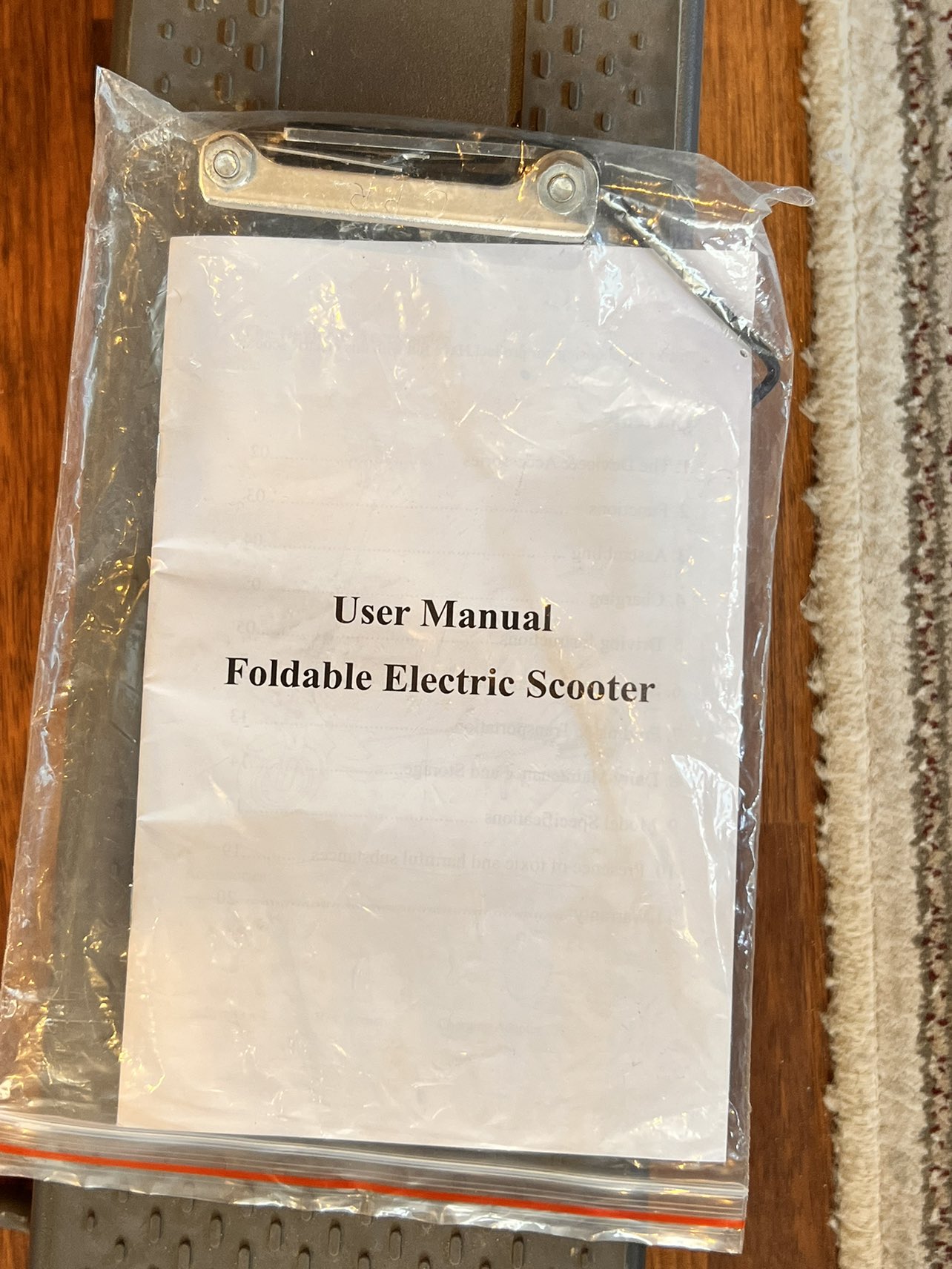 Foldable Electric Scooter image indicator(4)