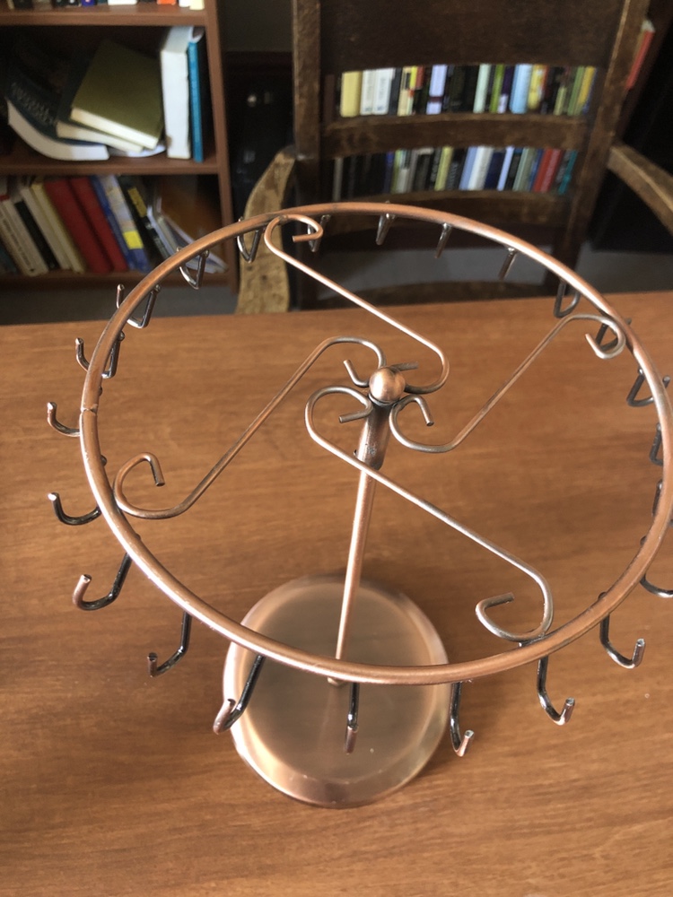 Rotating jewelry organizer necklaces display thumbnail