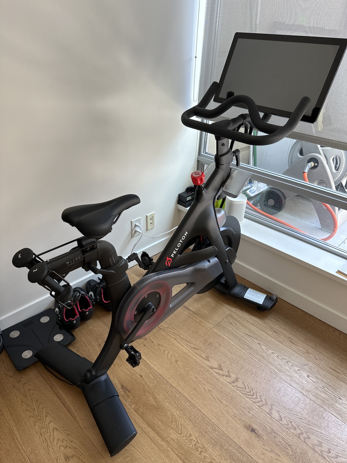 Peloton + Mat + Weights + Earphones + Heartrate Monitor thumbnail