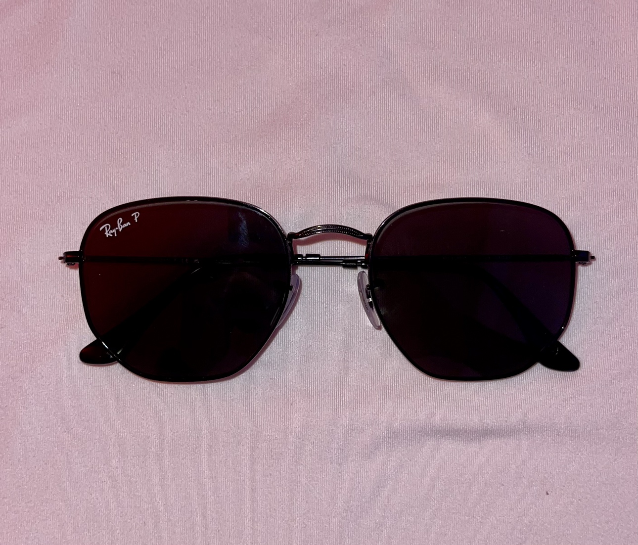 RayBans RB3548n Polarized (Hexagonal Flat Black) - photo 2