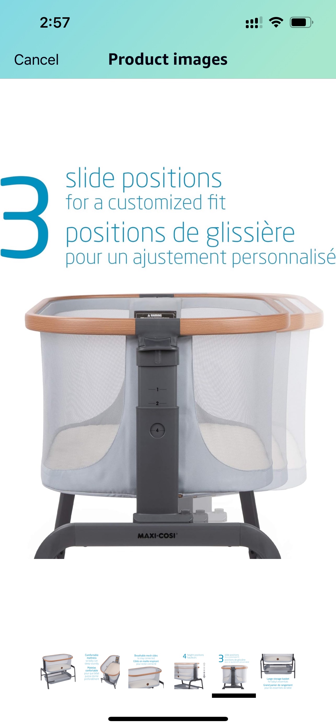 Maxi Cosi Bassinet image indicator(5)