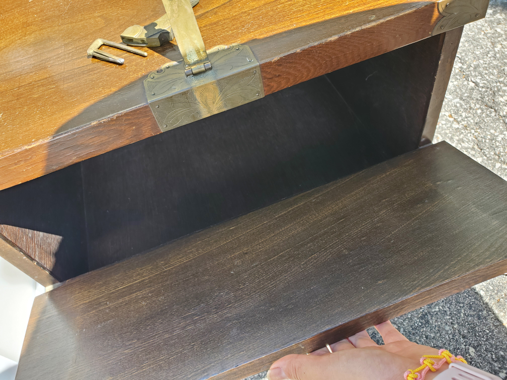 Korean antique side table - photo 3