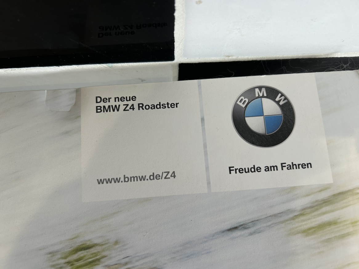 BMW Z4 Roadster Poster from Germany - photo 3