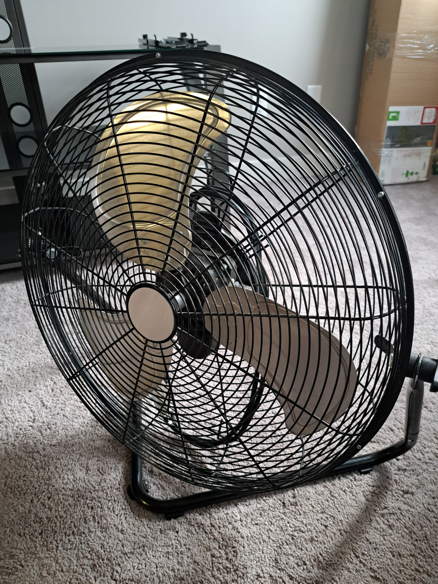 Commercial Electric 20-inch 3-Speed High Velocity Floor Fan