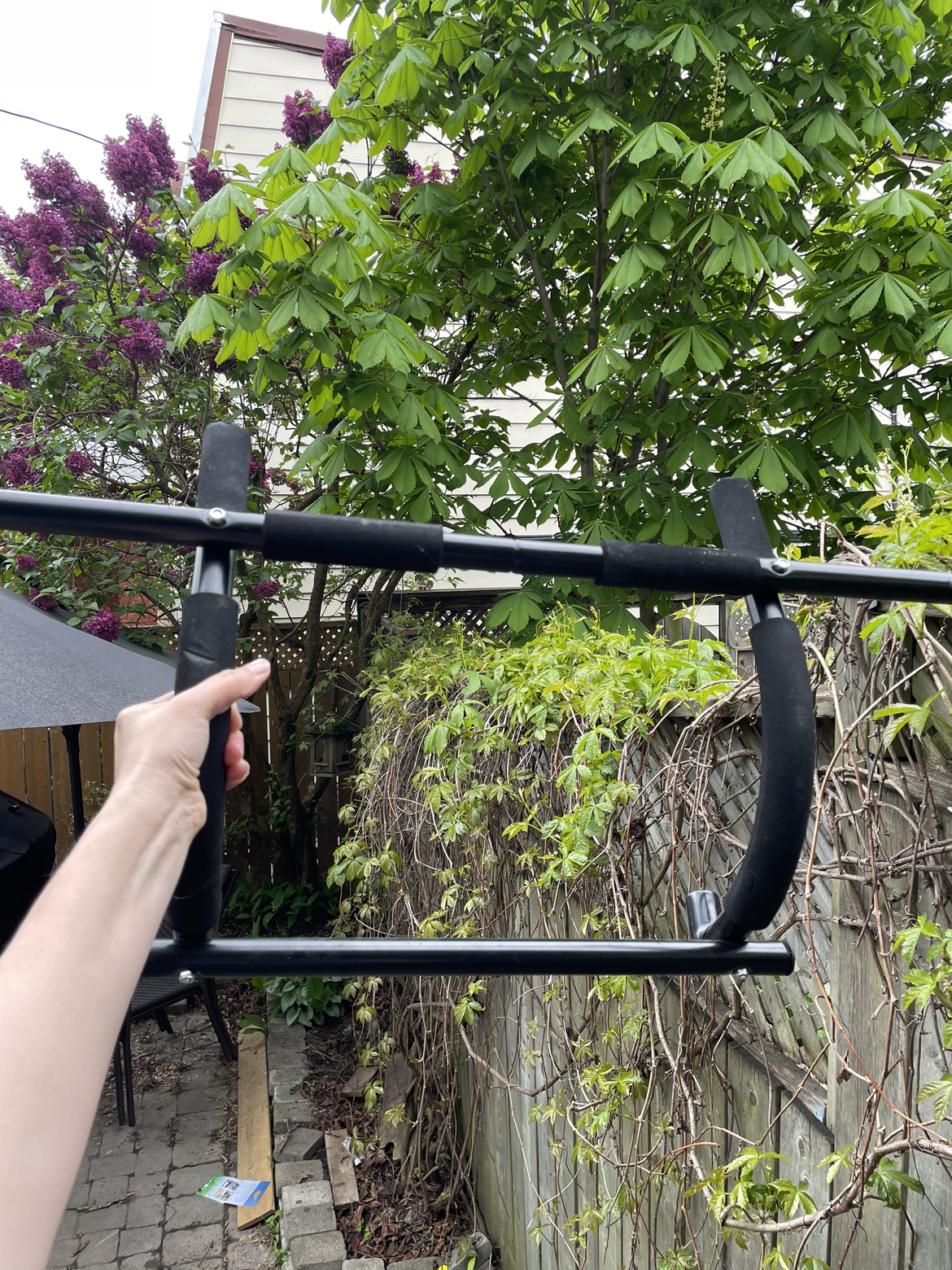 Doorway pull up bar