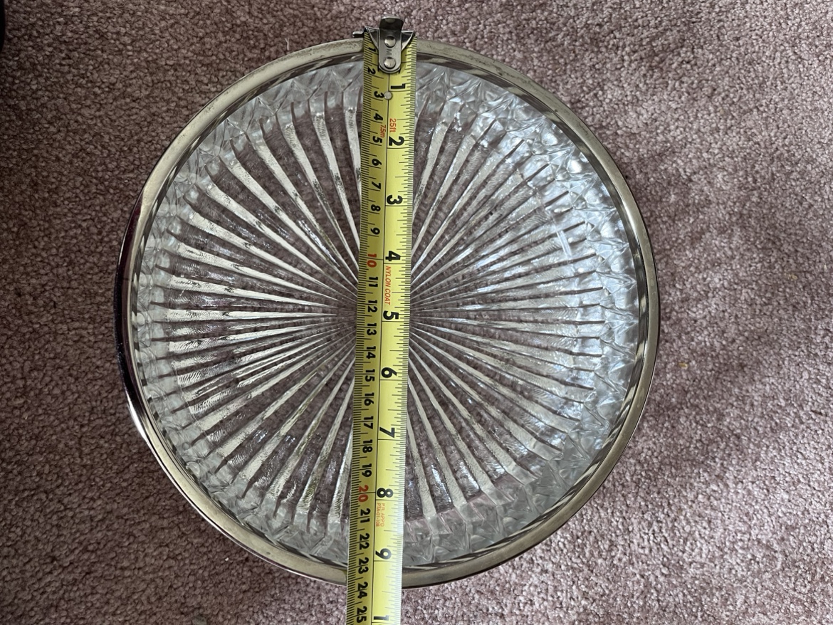 Crystal Salad Bowl. - photo 3