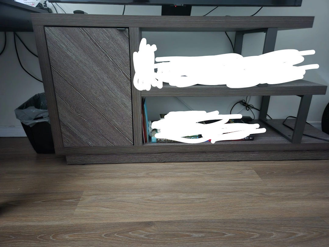 Hinkson 59.5'' TV Stand (Media Console) Dark Grey - photo 4