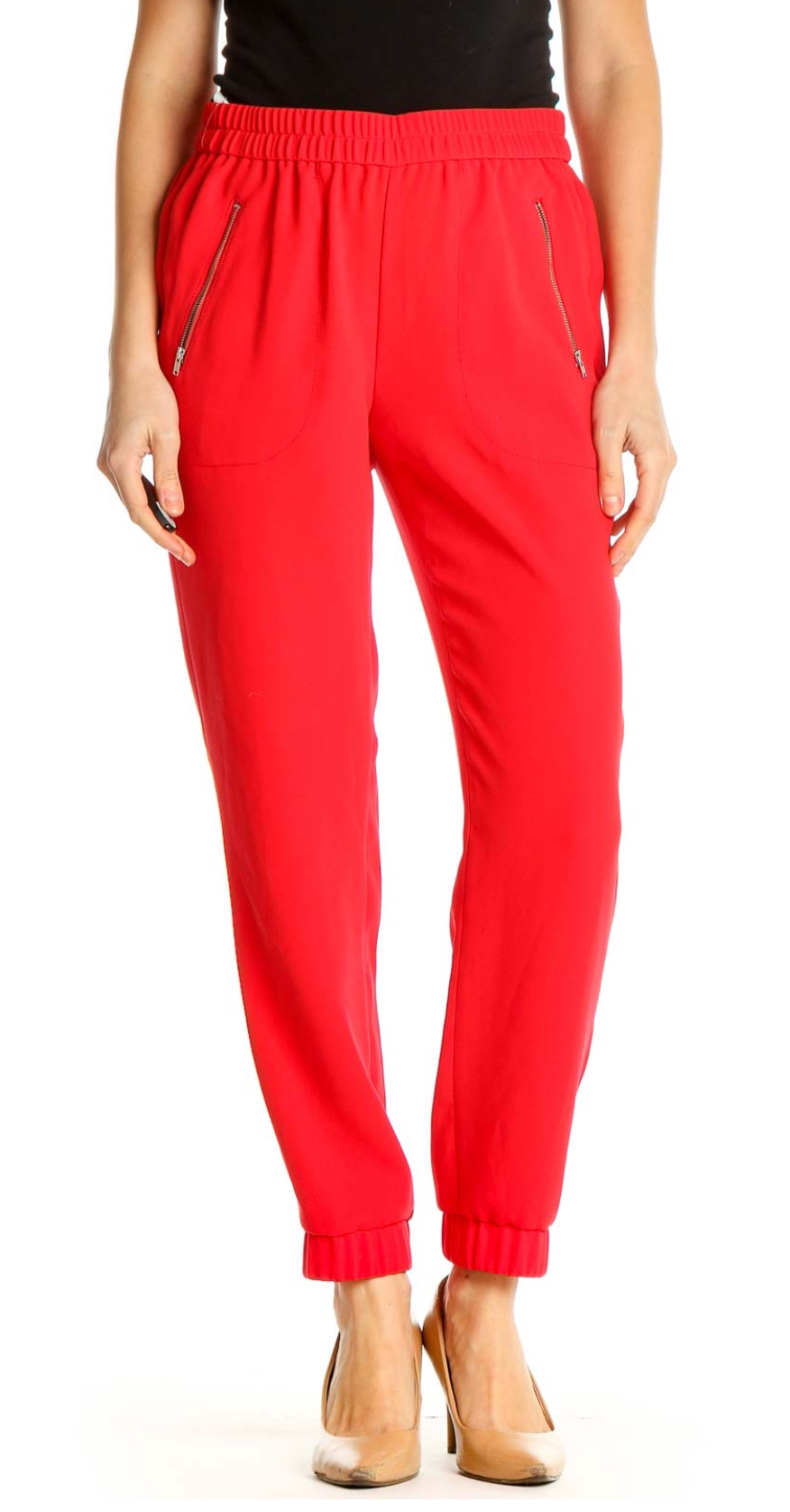 J Crew Red Jogger Pants - photo 2