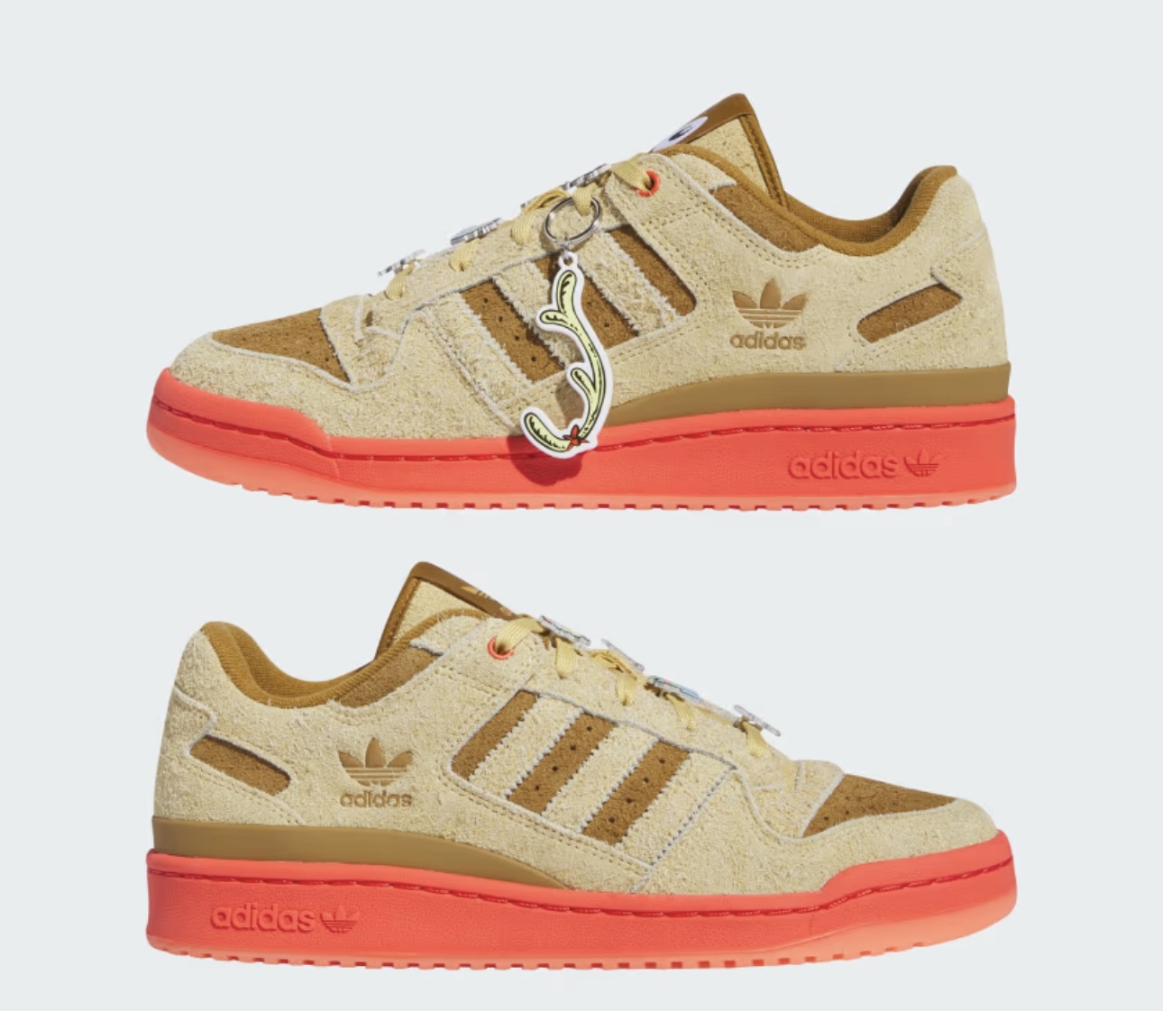 Original FORUM LOW CL THE GRINCH SHOES 8,5 image indicator(2)