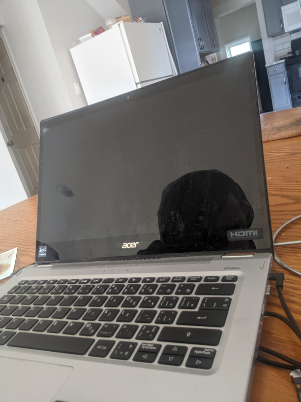 Acer spin 3 series touchscreen laptop