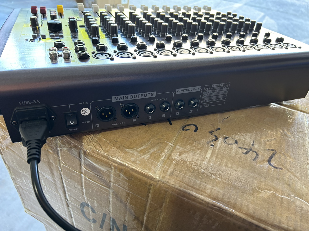 12 Channel Mixer Professional Sound Controller Audio Interface - photo 3