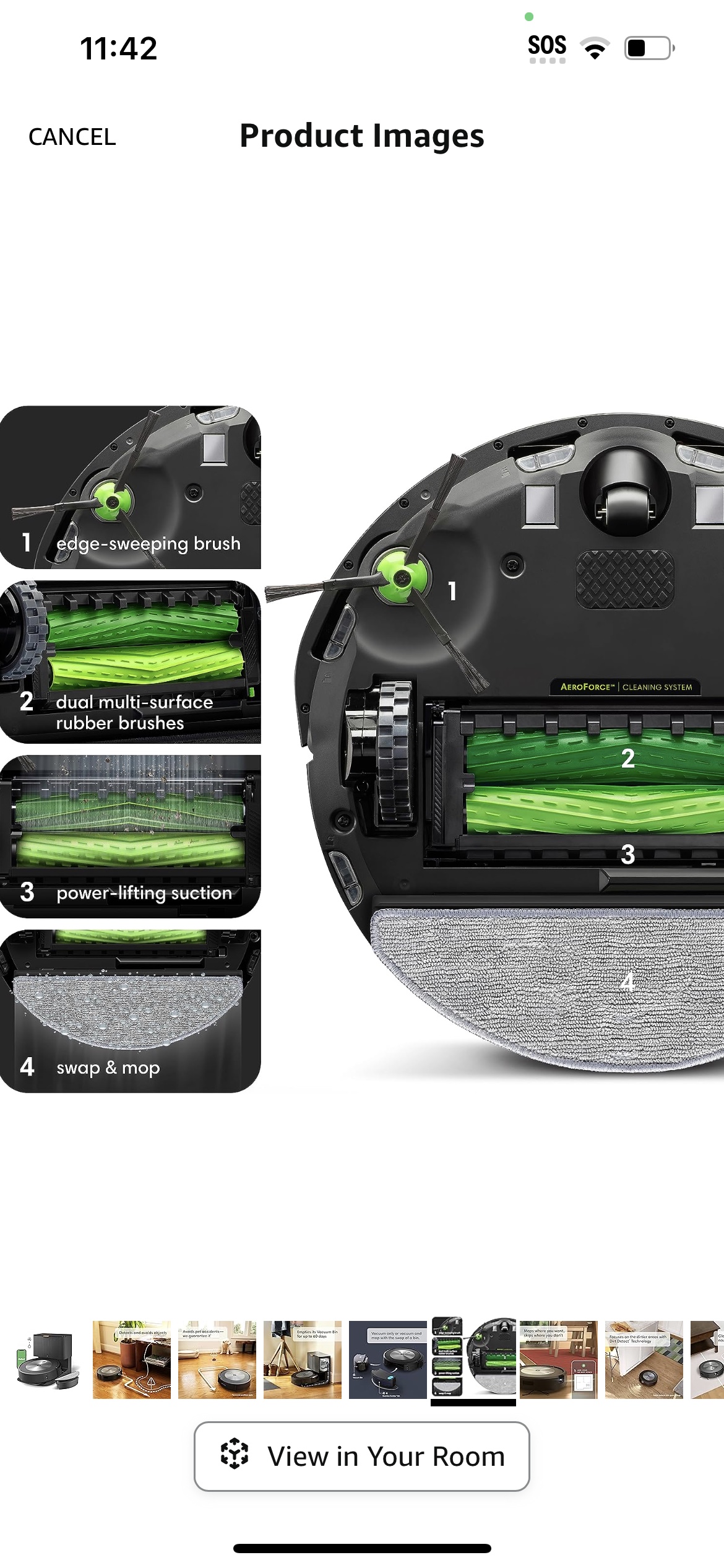 iRobot Roomba combo i5+443 image indicator(4)