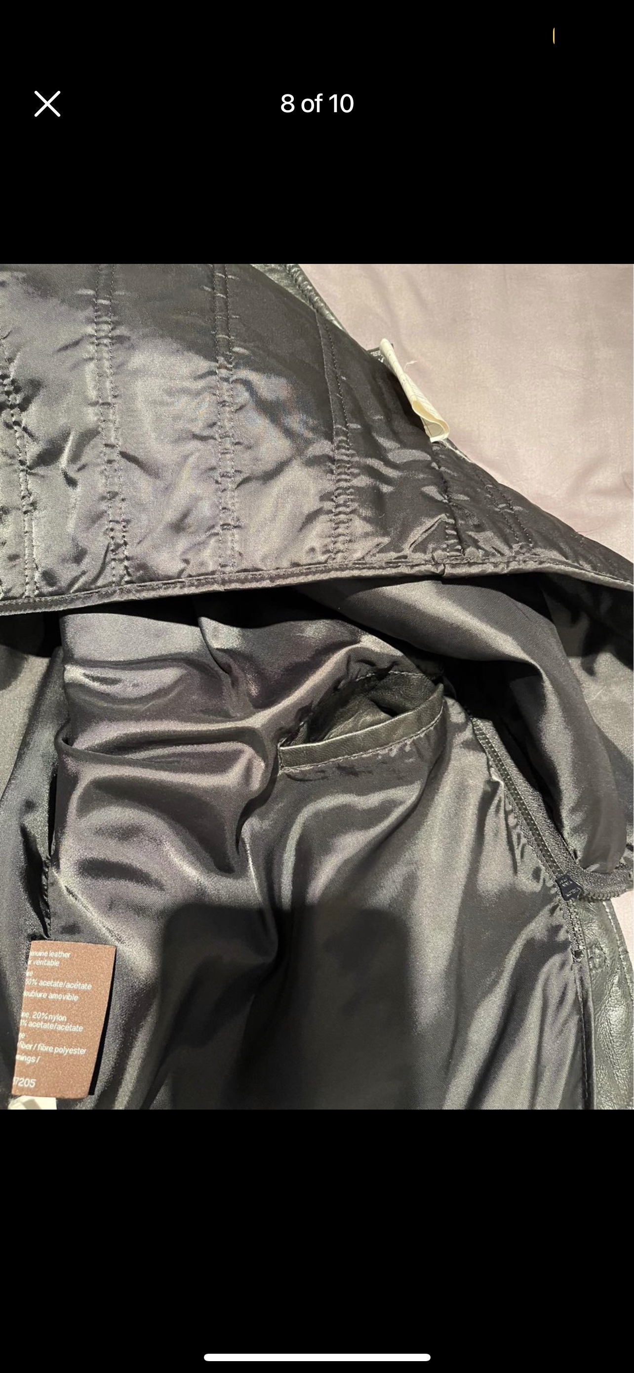 MENS DANIER SUPER SOFT LAMB SKIN BLACK LEATHER JACKET image indicator(8)