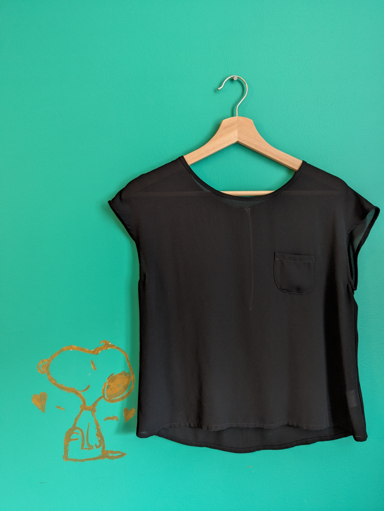 Free with purchase Black blouse
