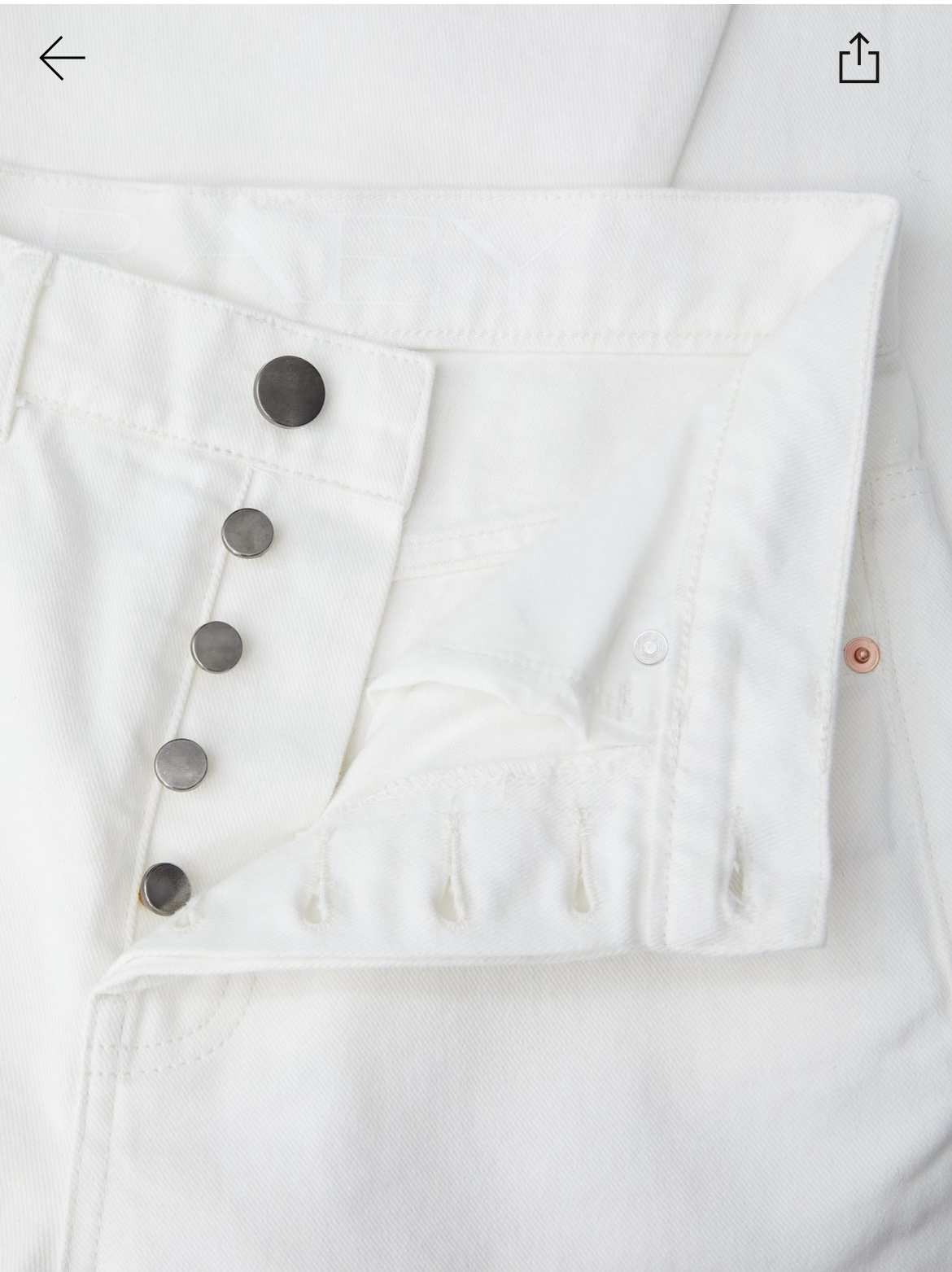 Raey White Jean in US14 thumbnail