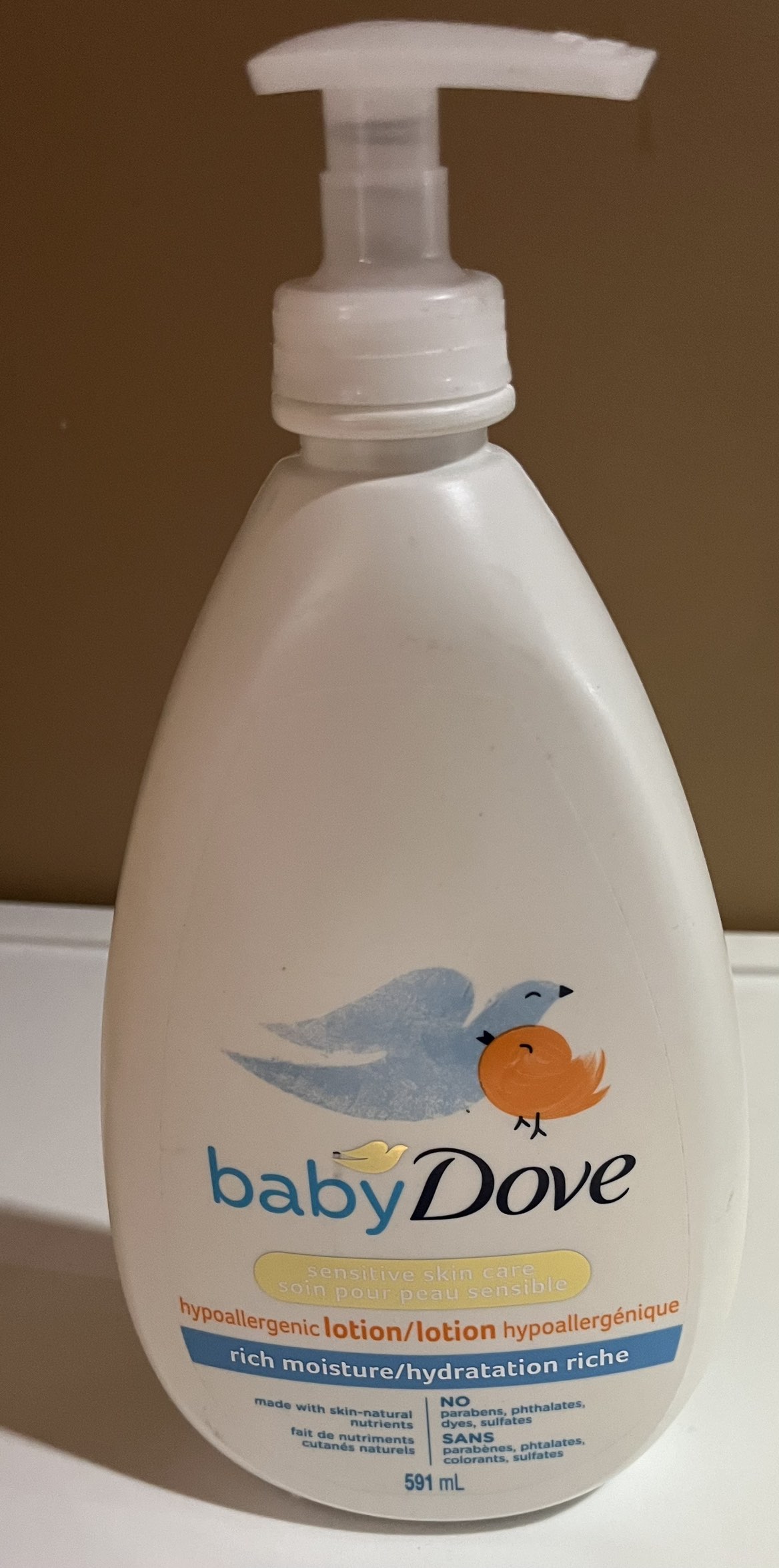 DOVE BODY LOTION 591Ml NEW thumbnail