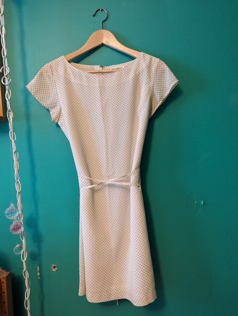 White dress