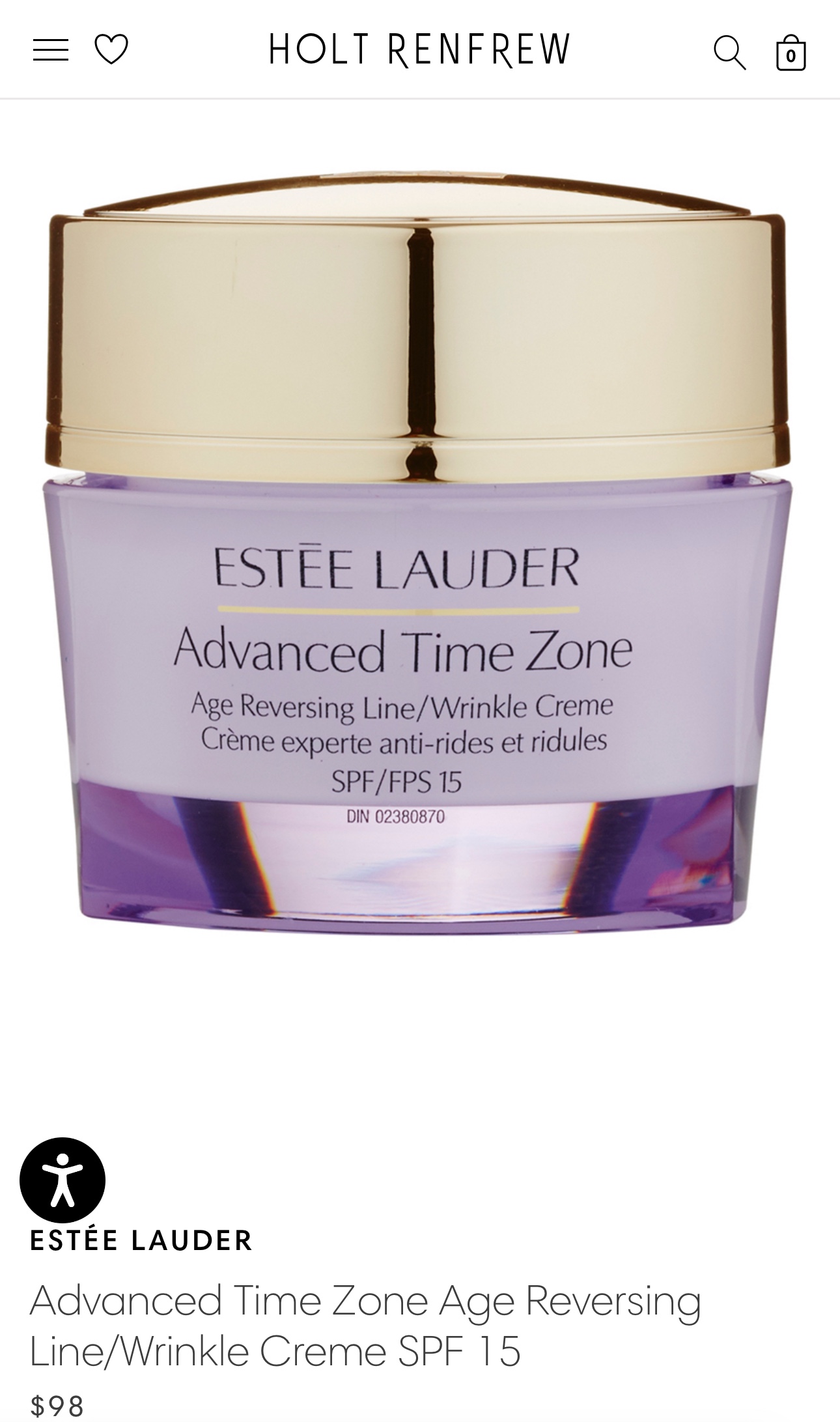 ESTÉE LAUDER Advanced Time Zone Age Reversing 50ML